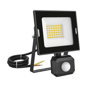LED Flood Light - Oober 30W Motion Sensor - Warm White (3000K) on a white background