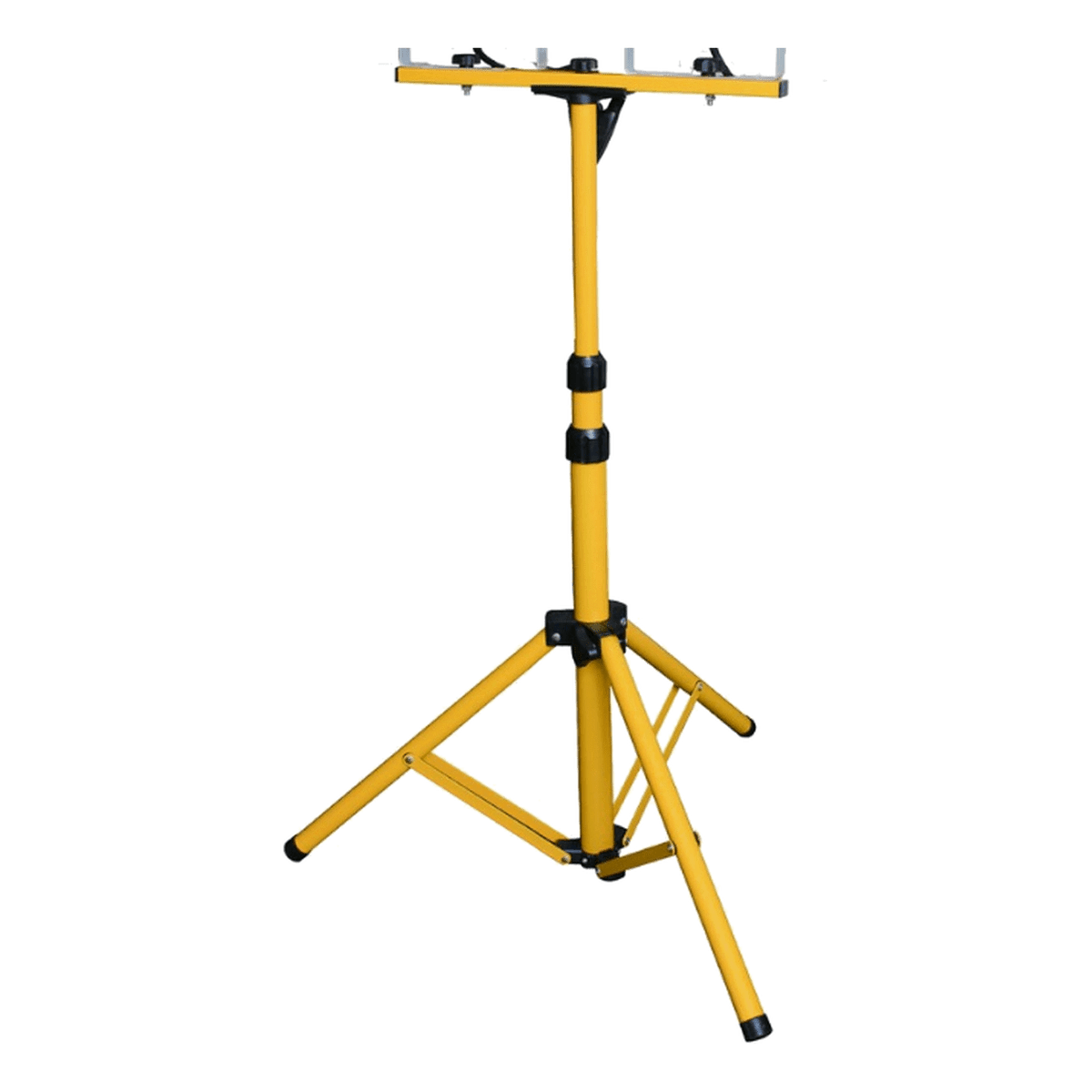 LED Flood Light Stand (Tripod Stand) - Double — transparent background