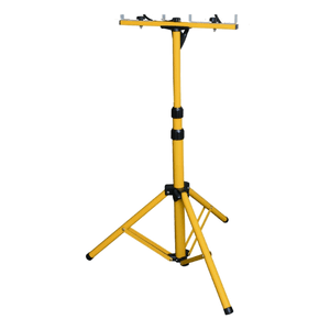 LED Flood Light Stand (Tripod Stand) - Double — transparent background