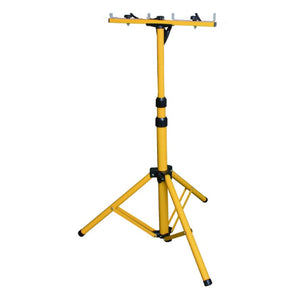 LED Flood Light Stand (Tripod Stand) - Double — white background
