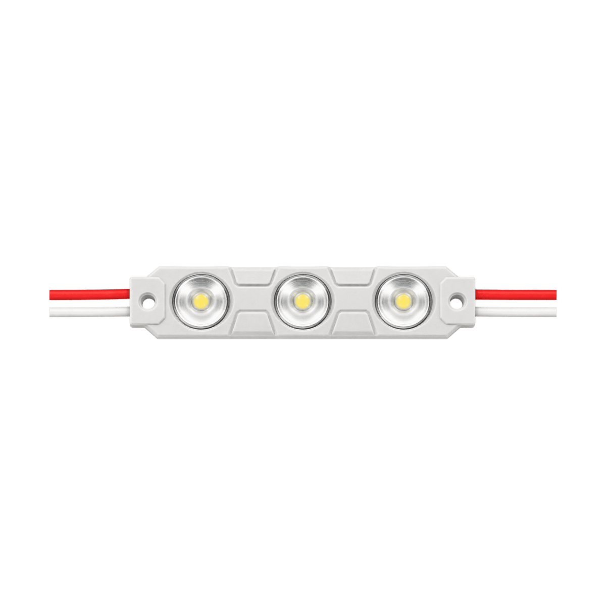 LED Module - 3 Chip - Warm White (3000K) on a transparent background