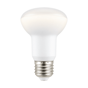 8W R63 LED Bulb - 3000K Warm White on a transparent background