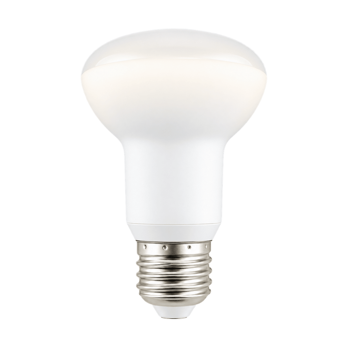 8W R63 LED Bulb - 3000K Warm White on a white background