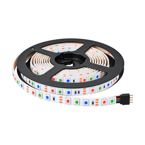 RGB LED Striplight 12V - 5050 Ultra Bright (5m) - Waterproof on a white background