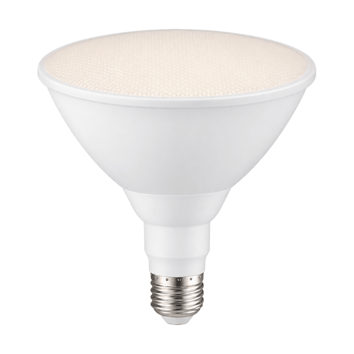14W PAR38 LED Bulb - Warm White on a white background