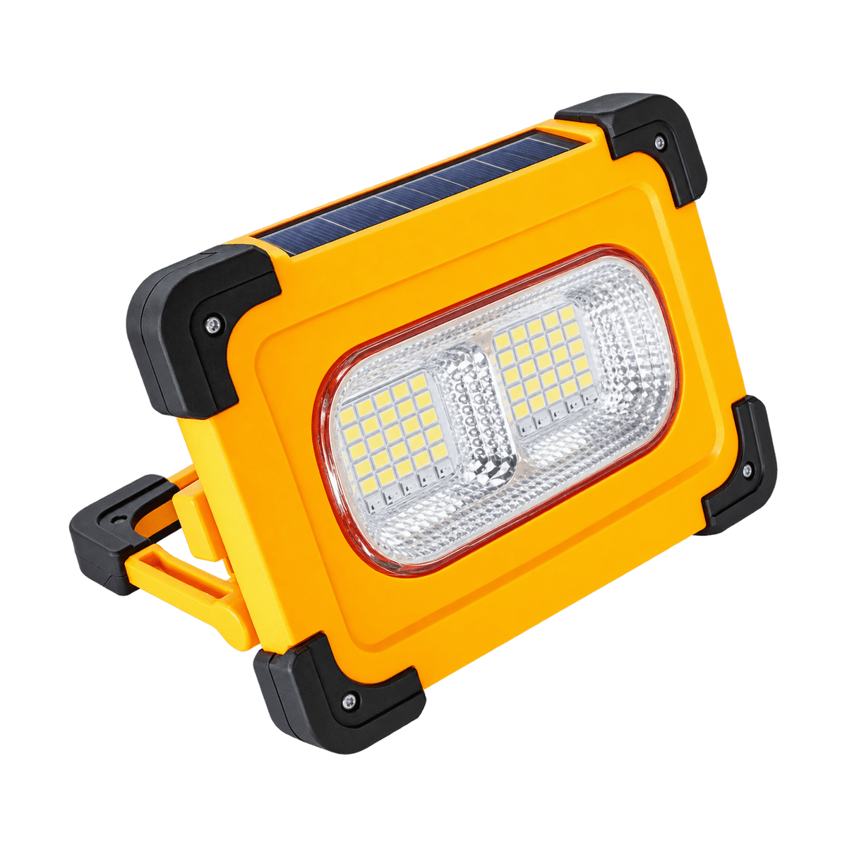 LED Work Light - Solar Rechargeable Portable Light - 15W on a transparent background