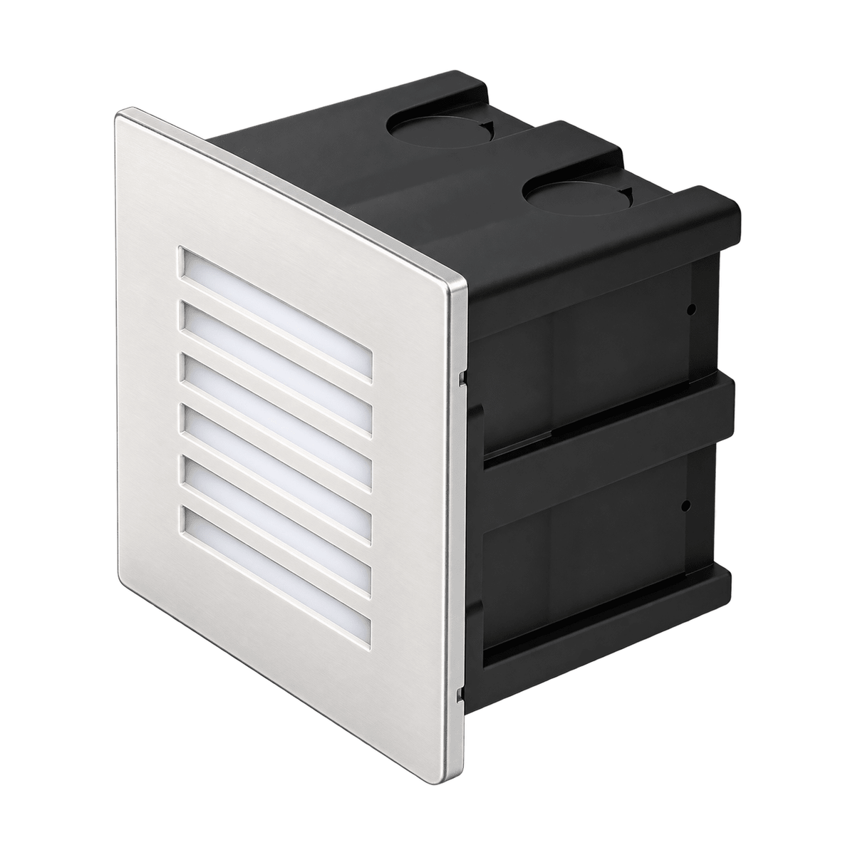 Recessed Grid Foot Light 80mm x 80mm - Cool White 4000K on a white background