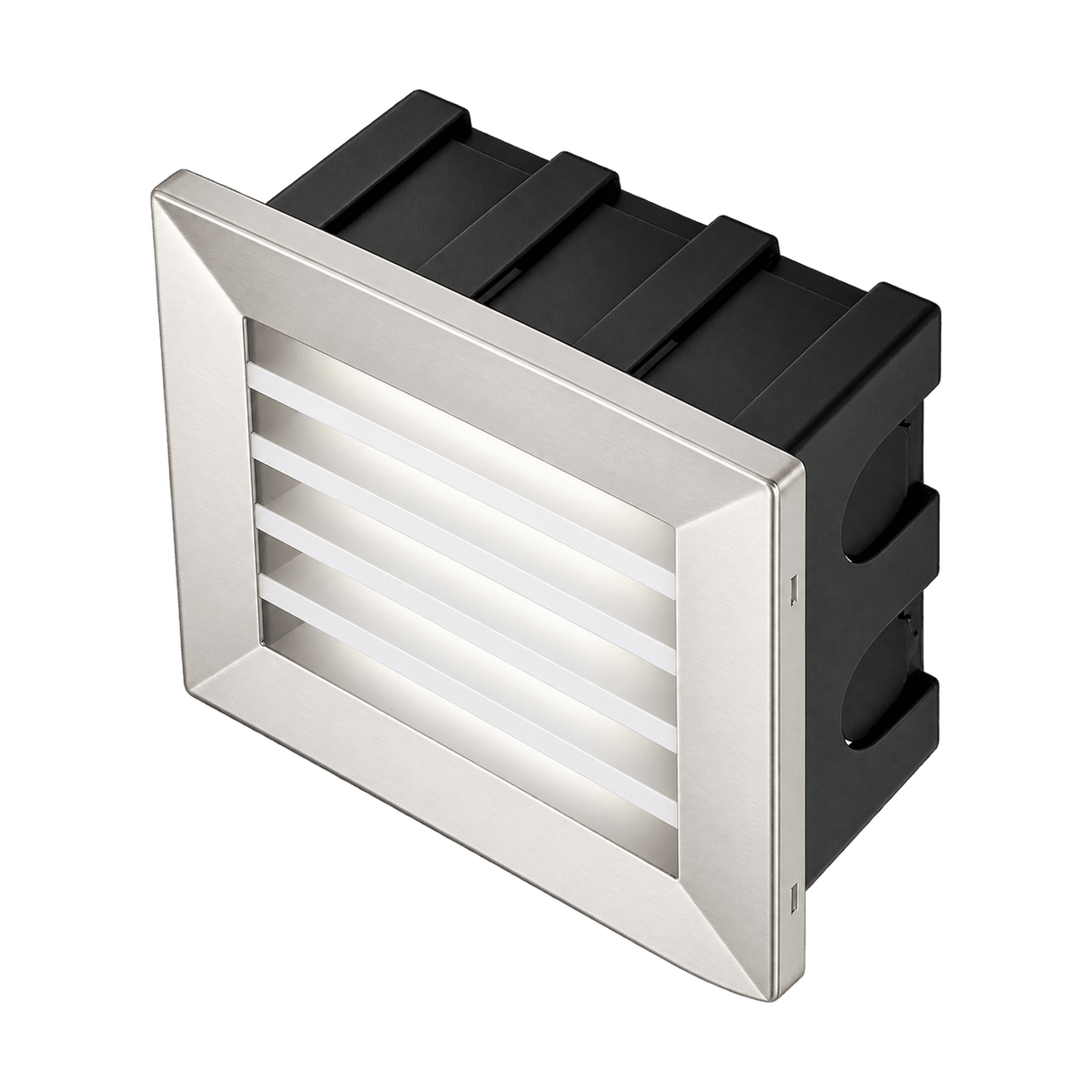 Recessed Grid Foot Light 135mm x 135mm - Cool White 4000K on a transparent background