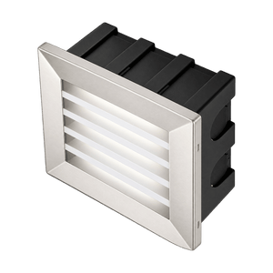 Recessed Grid Foot Light 135mm x 135mm - Cool White 4000K on a transparent background