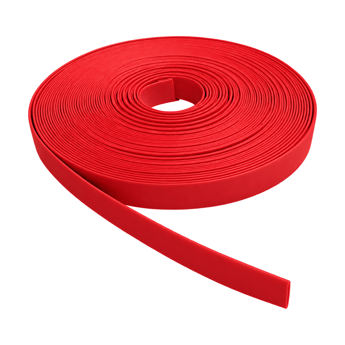 Heat Shrink - 25.4-12.7 / Red on a transparent background