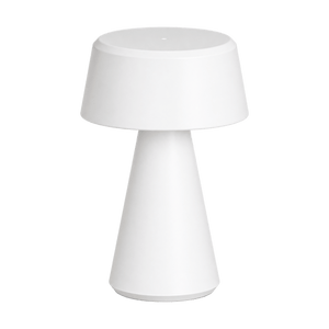 Montego LED Rechargeable Table Lamp - White on a transparent background