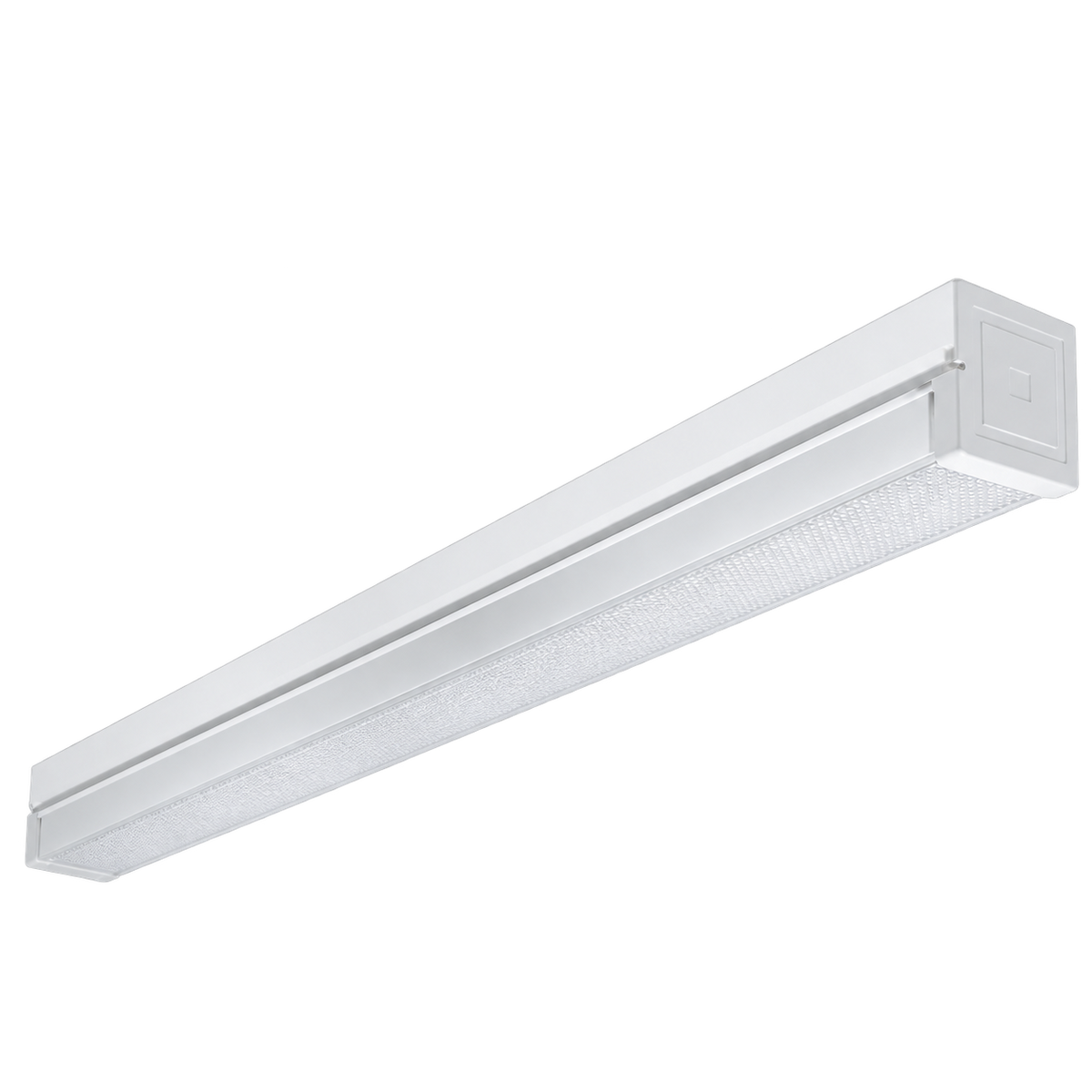 Complete LED Office Fixture - Single 8 Watt — transparent product image