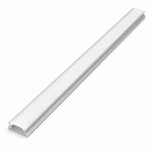 A6 bendable LED extrusion profile with frosted cover, showcasing a sleek design for LED strip installations.