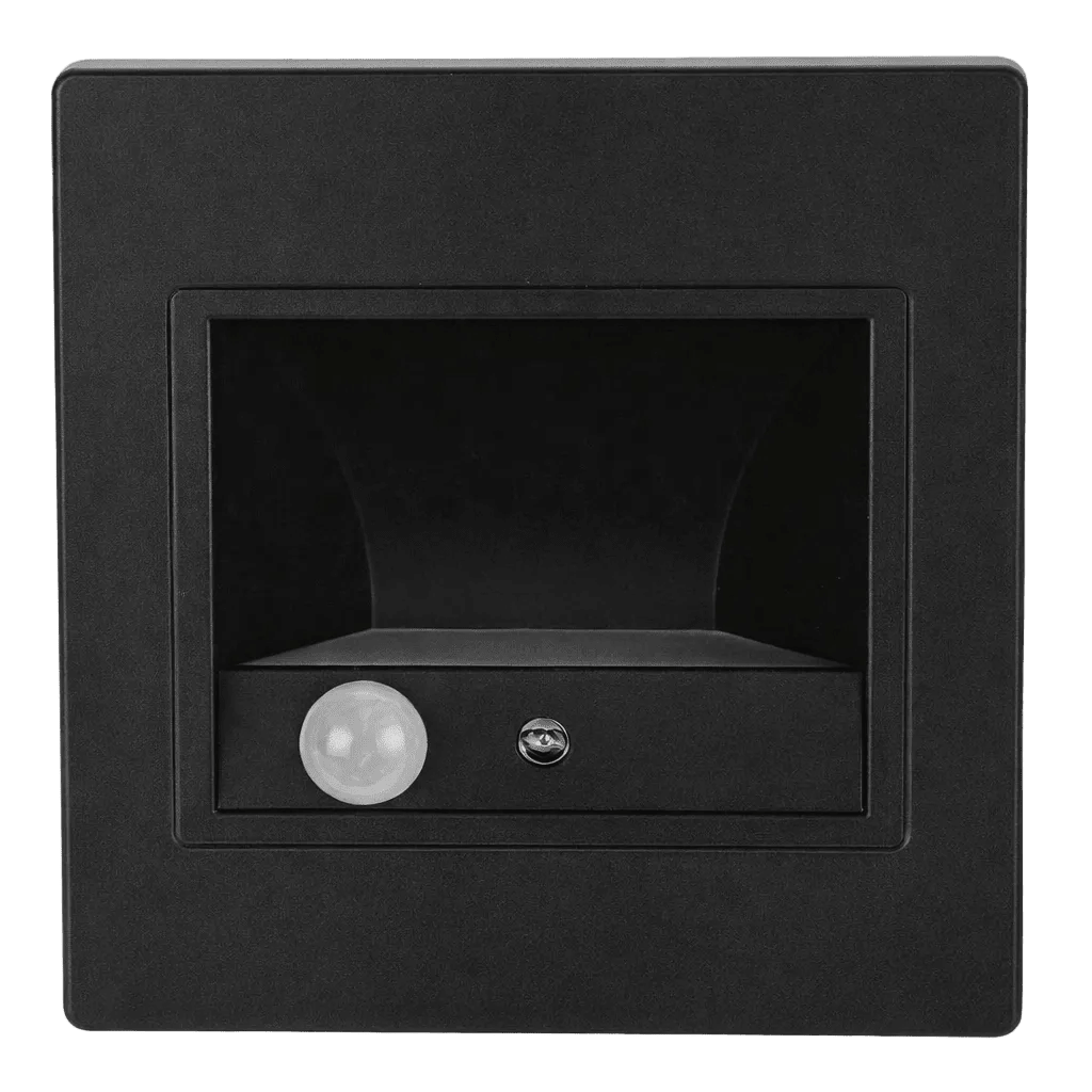 Square Motion Sensor LED Foot Light - White / Warm White 2700K