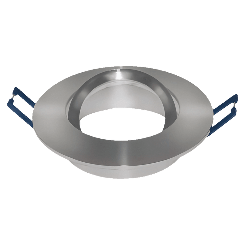 Silver Tilt GU10 Downlight Fixture, IP20 product image