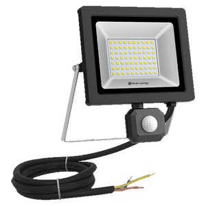 50W Nano Evo Sensor IP65 Floodlight - transparent background, 1254 x 1254