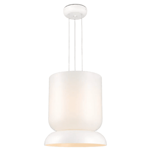 Strata 6 opal glass pendant light - transparent background, 1254 x 1254