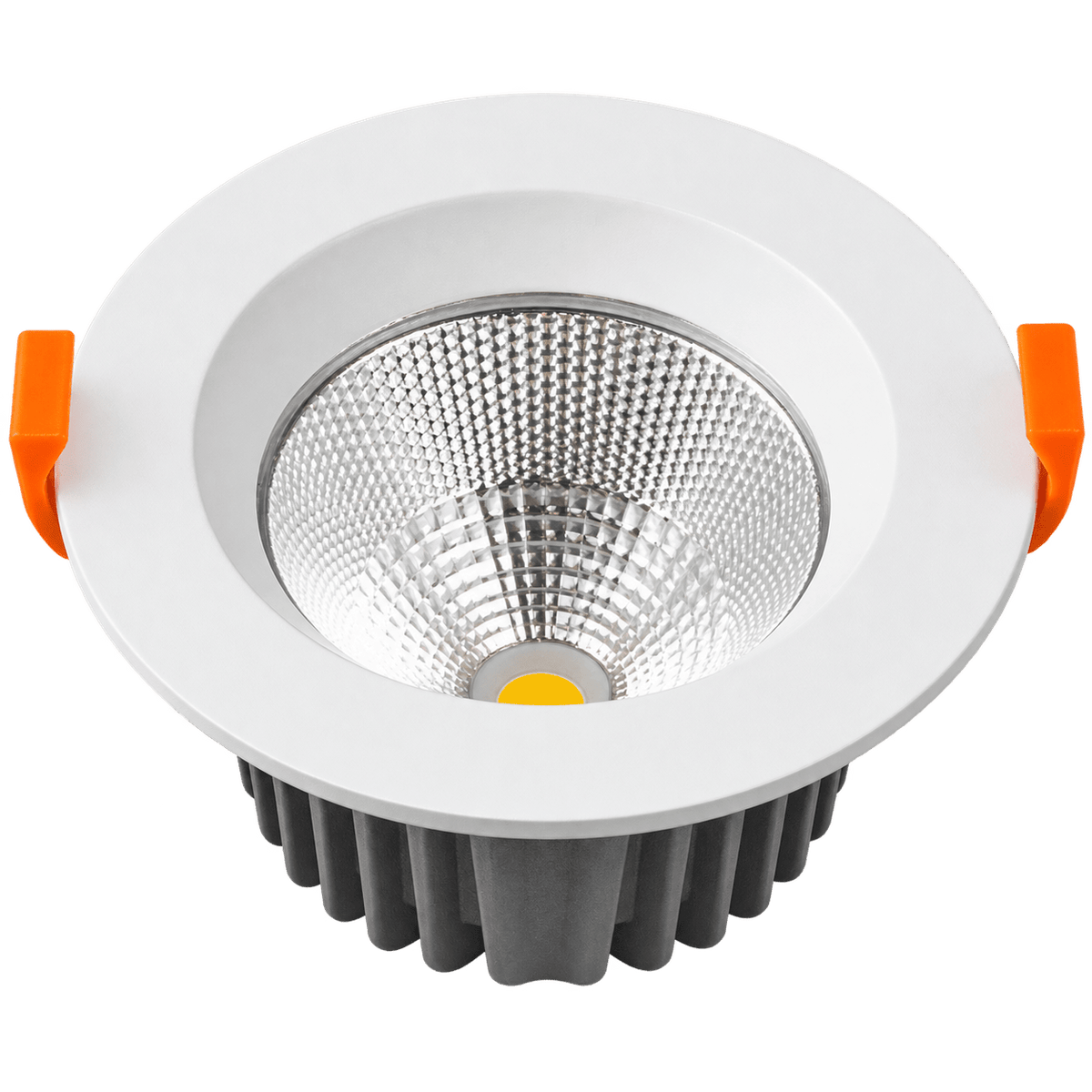 Punch V2 recessed LED downlight - transparent background, 1254 x 1254
