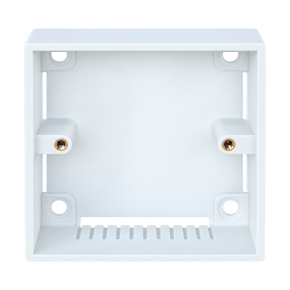 LED Foot Light - 3x3 Surface-mount Wall Box - 86x86x30mm on a transparent background