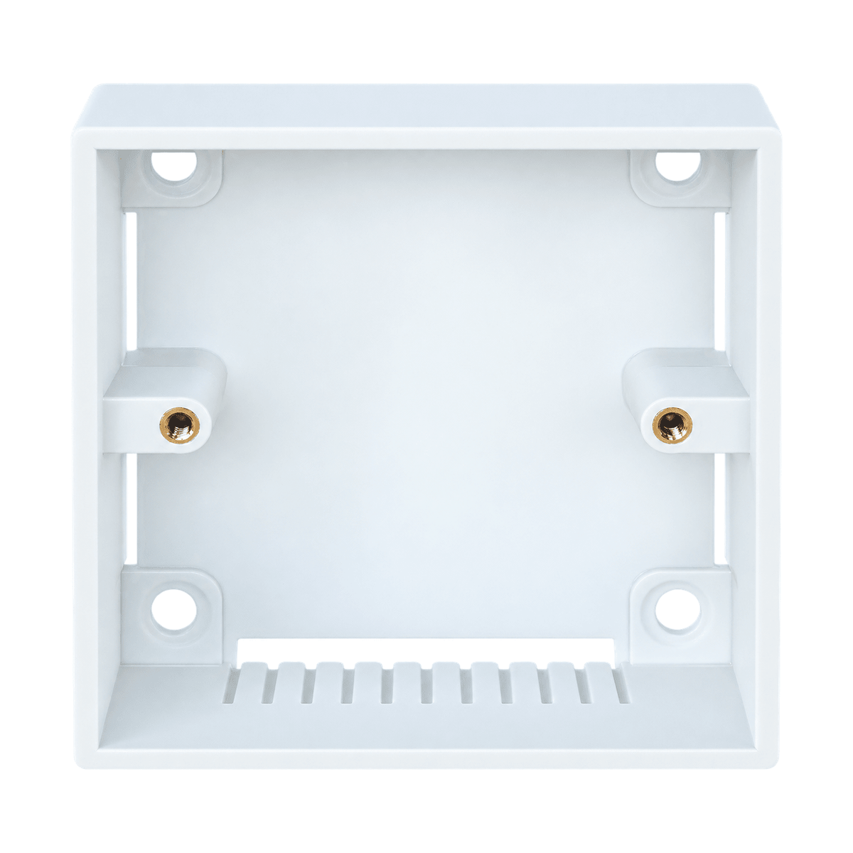 LED Foot Light - 3x3 Surface-mount Wall Box - 86x86x30mm on a white background