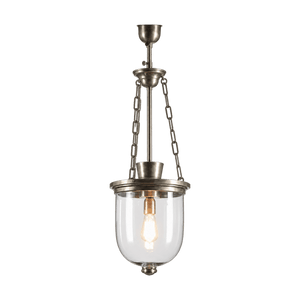 Ashford Antique Silver Hanging Lantern on a transparent background