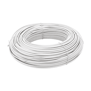 0.5mm White Panel Flex Wire - 100 Meter Roll on a white background