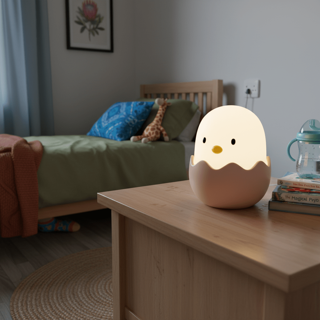 Rechargeable Kids Night Light - Egg