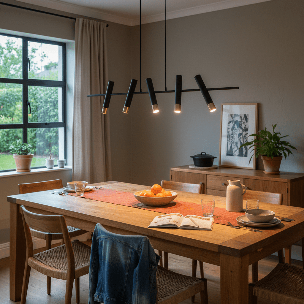 1925 Modern 5 Light LED Pendant