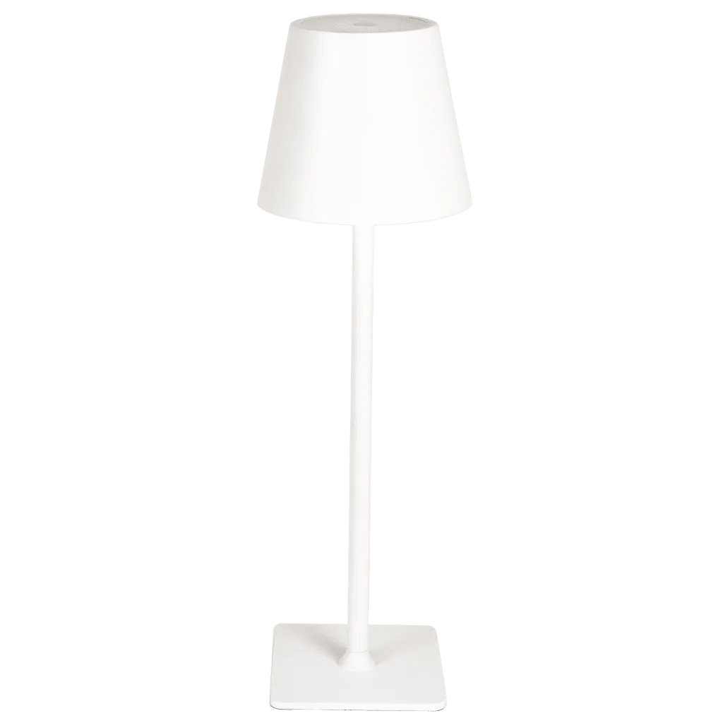 White Rechargeable CCT LED Table Lamp