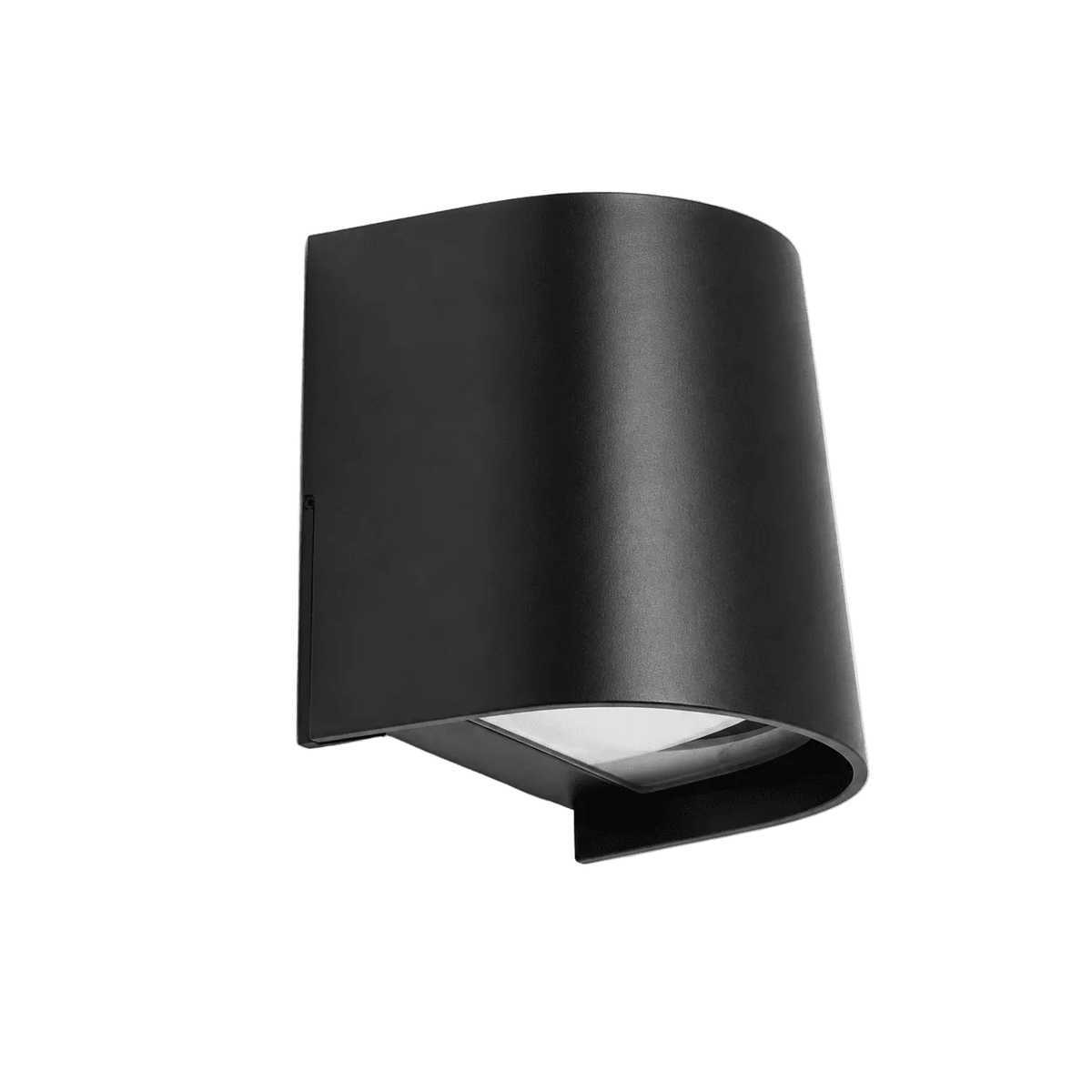 Varia Black Outdoor Wall Light Up and Down Facing