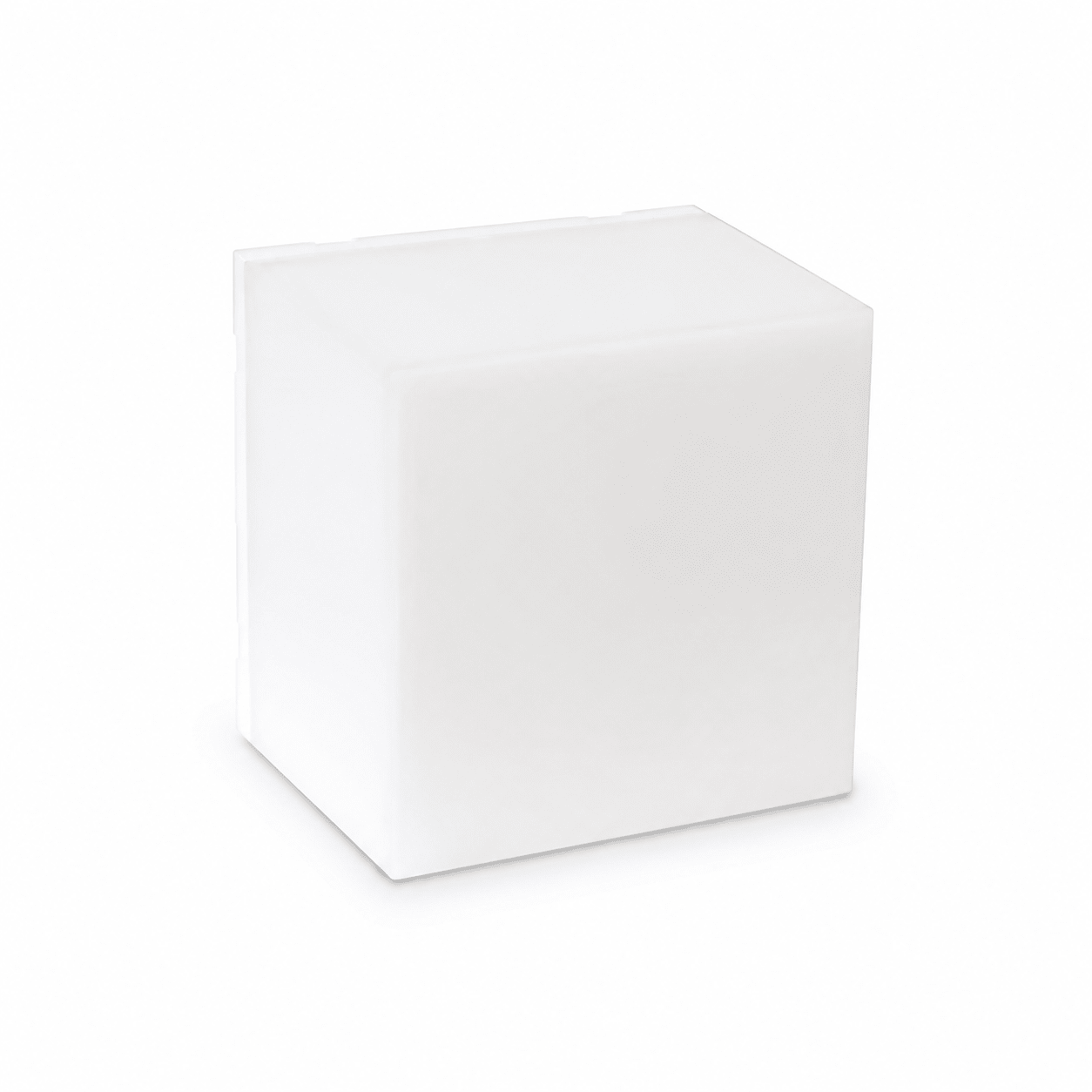 Arctic White Small Square CCT LED Bulkhead light with a compact square design.