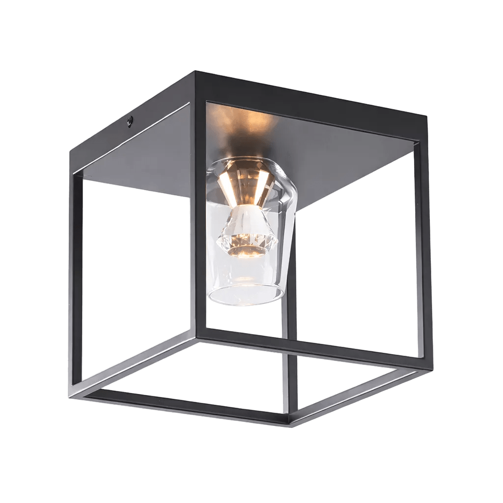 Golden Crown Black & Gold LED Ceiling Light