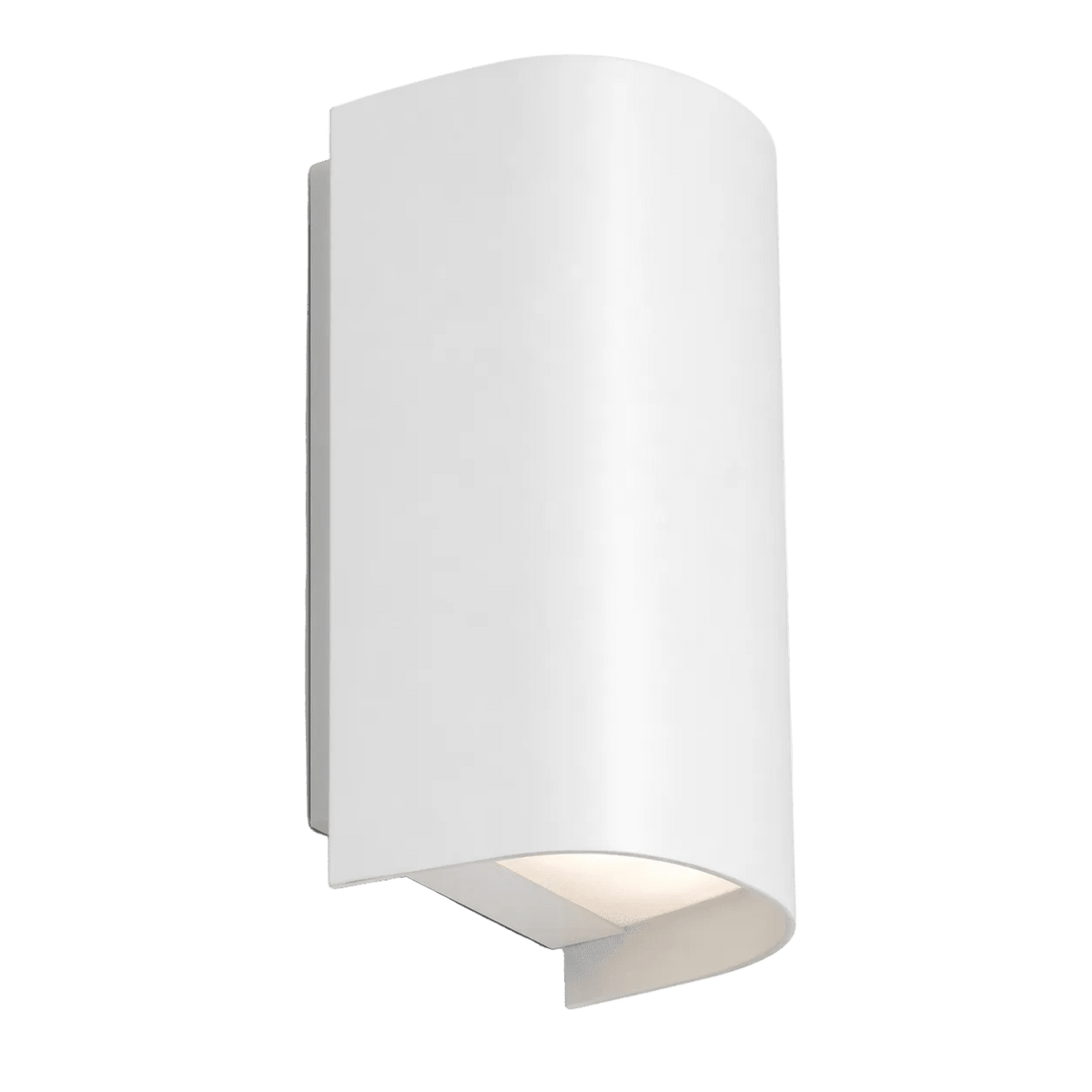 Evok White LED Outdoor Wall Light