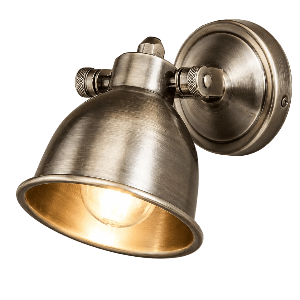 Maxim Cover Wall Lamp Antique Silver