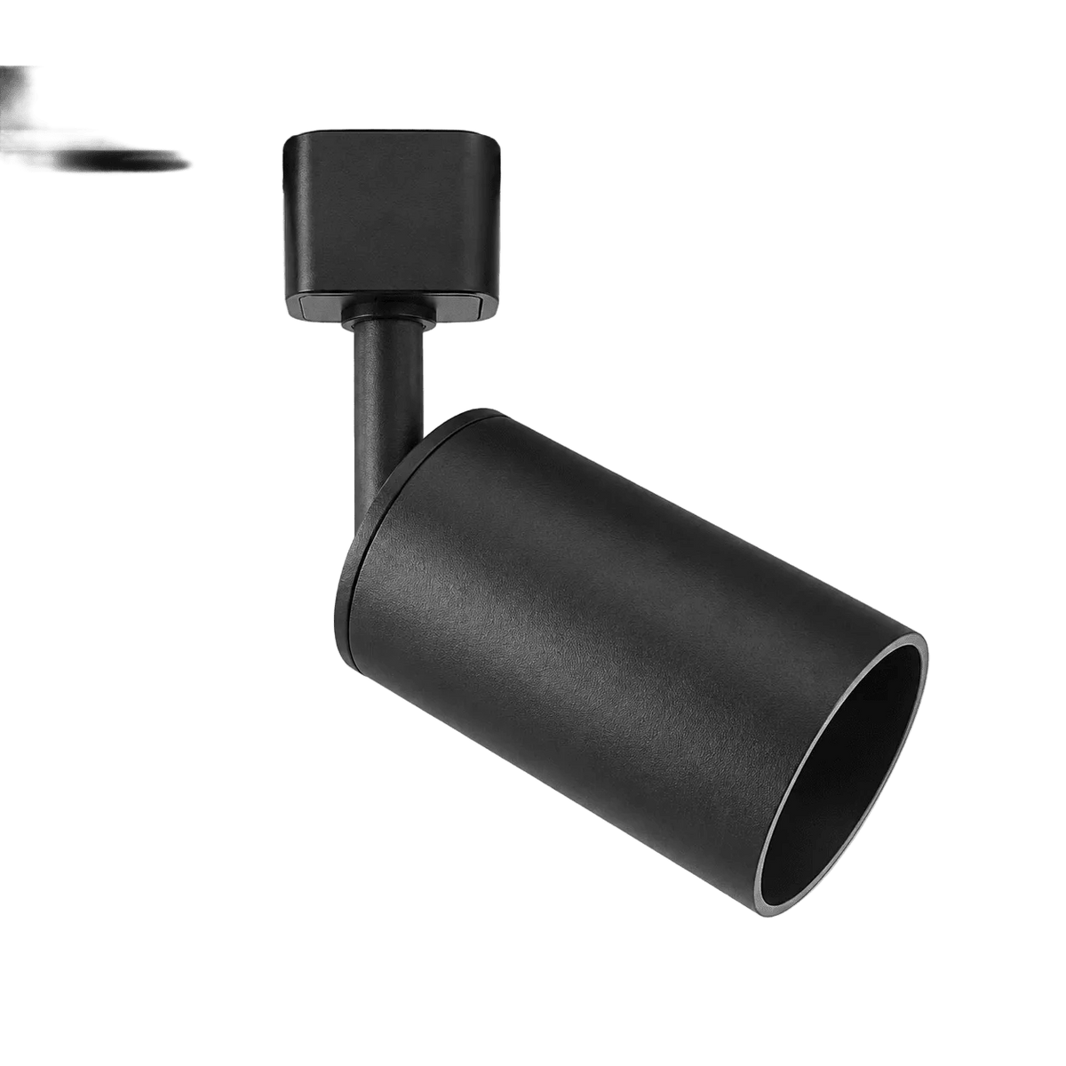 3 Wire GU10 Track Spotlight - Anti Glare - Black
