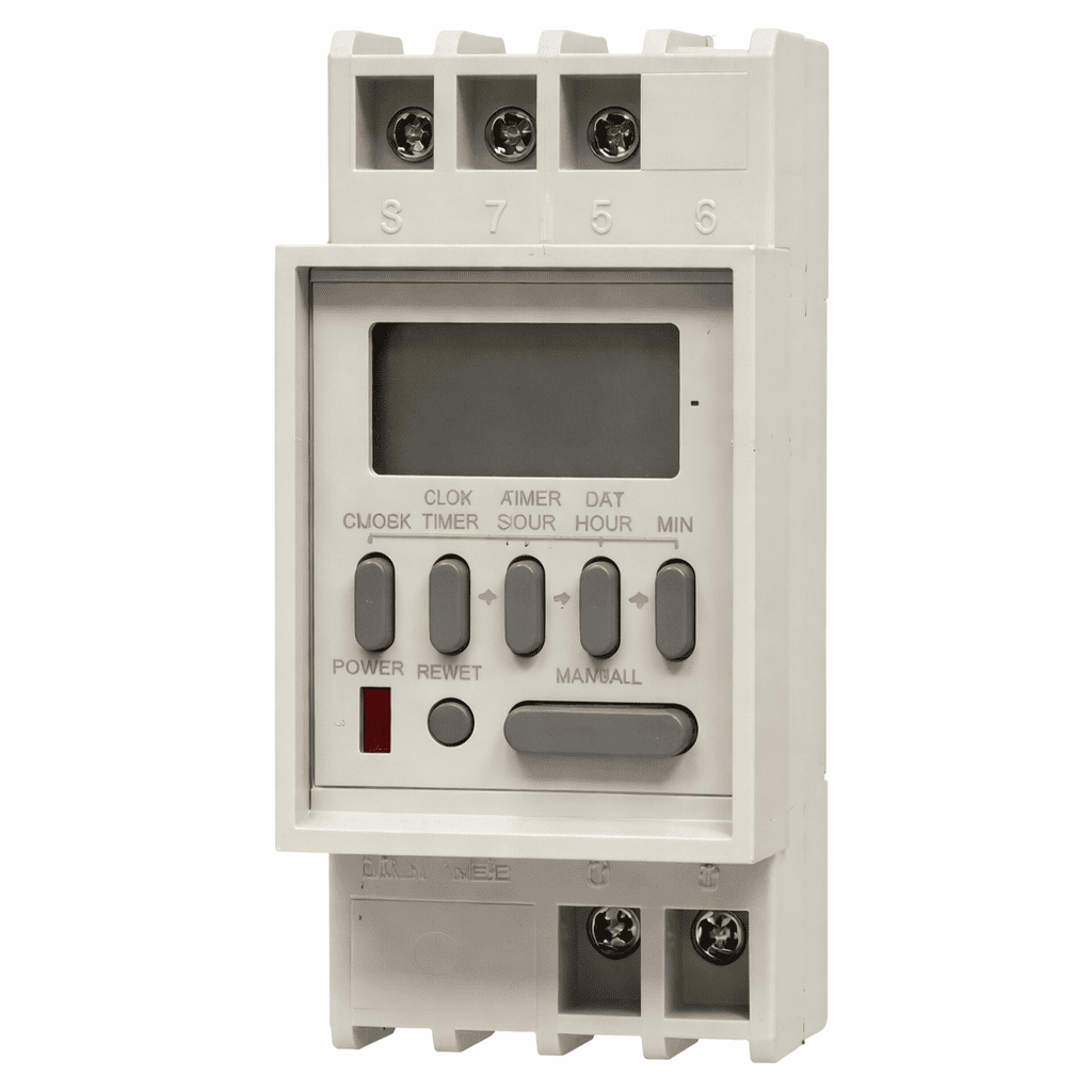 12Vdc LCD Timer - 8 programmes