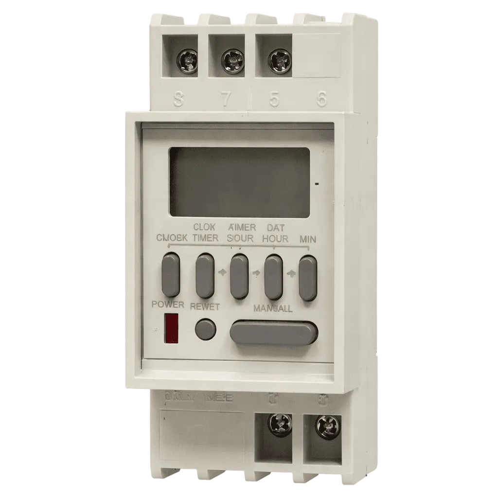 12Vdc LCD Timer - 8 programmes