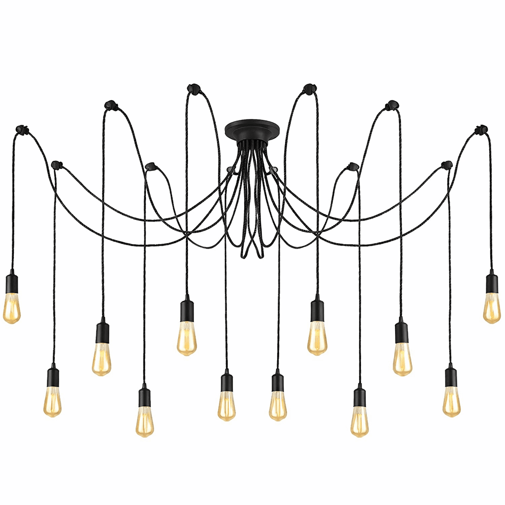 Black Metal Cord Pendant PEN453/12