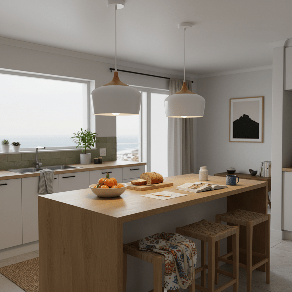 LED Pendant - Scandinavian 3 White