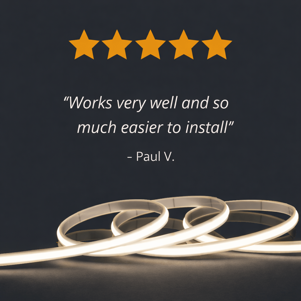 230V DYCE LED COB Strip Light (IP65)