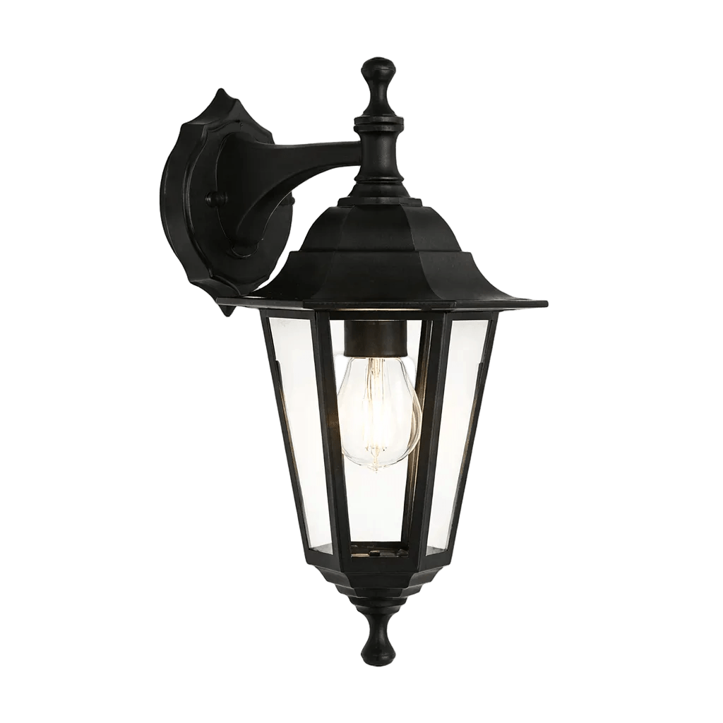 Black Outdoor Wall Light L321