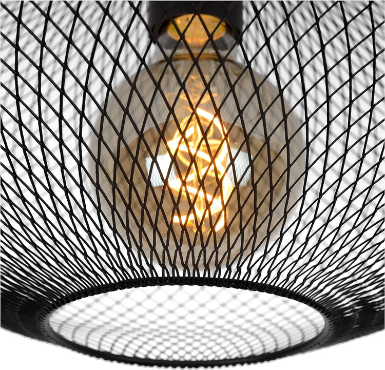Slade Black Mesh Ceiling Light - Future Light - LED Lights South Africa