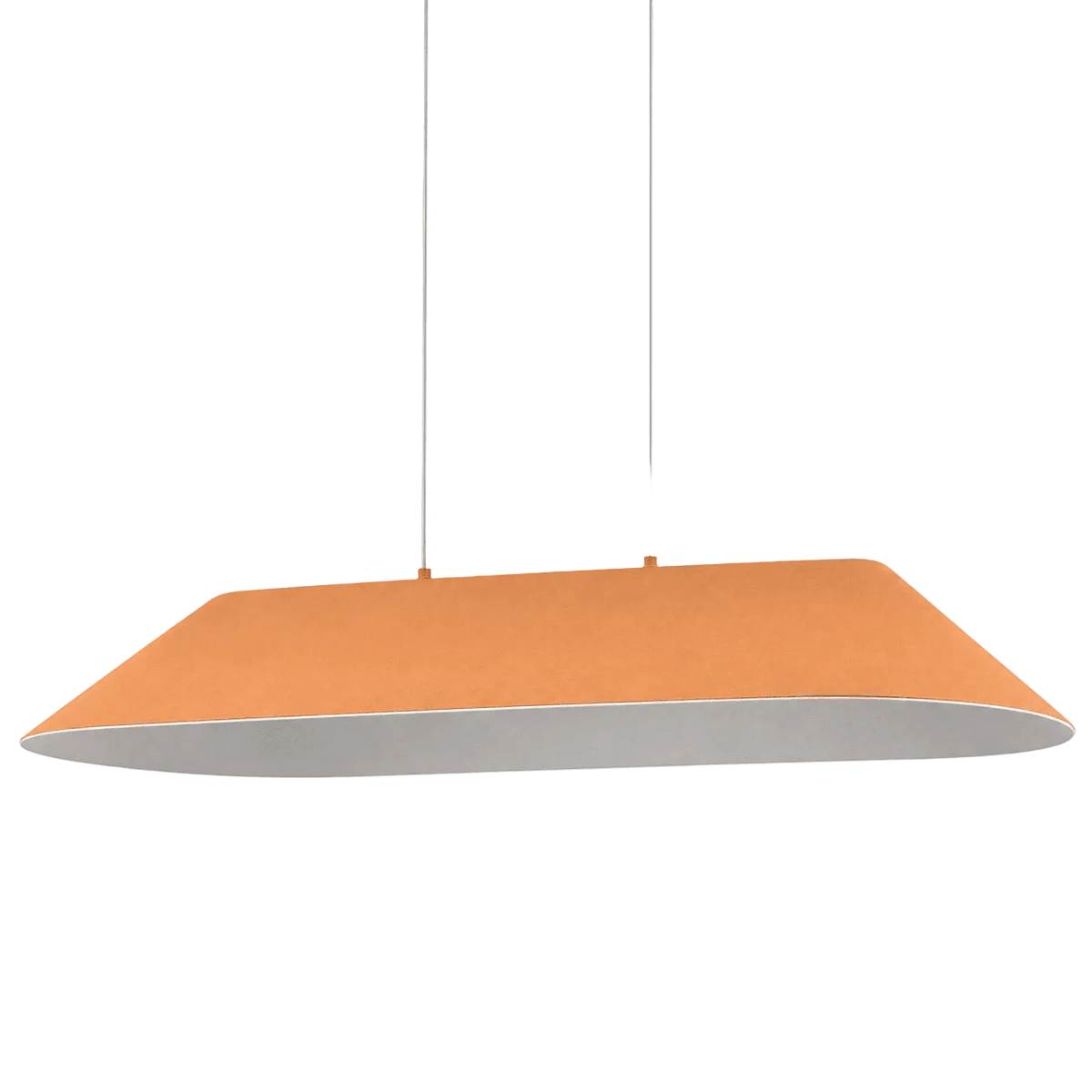 Akira Long Mustard/Grey LED Pendant Light
