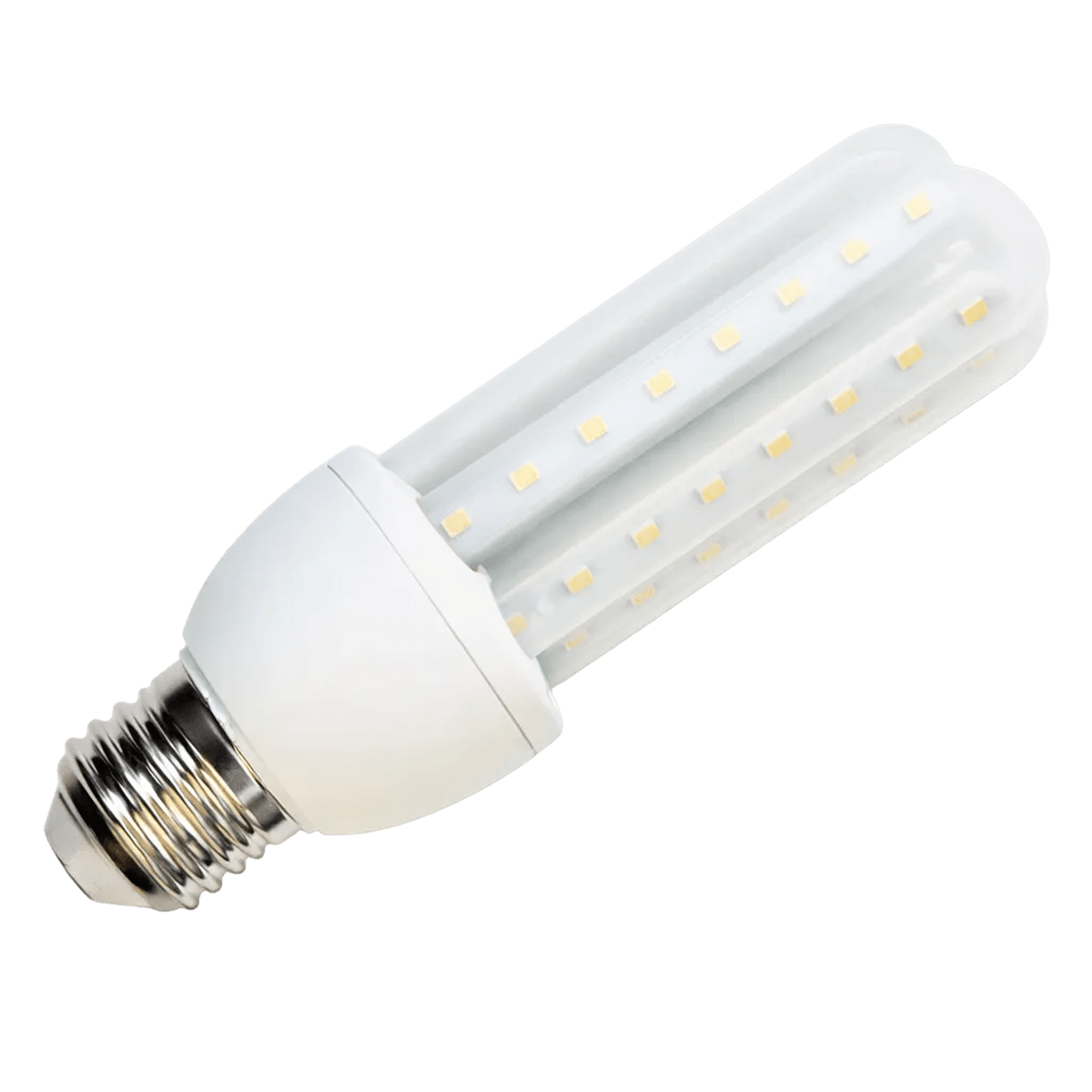 12W White LED Bulb – E27, 2700K Warm White — 1254 × 1254 transparent product image