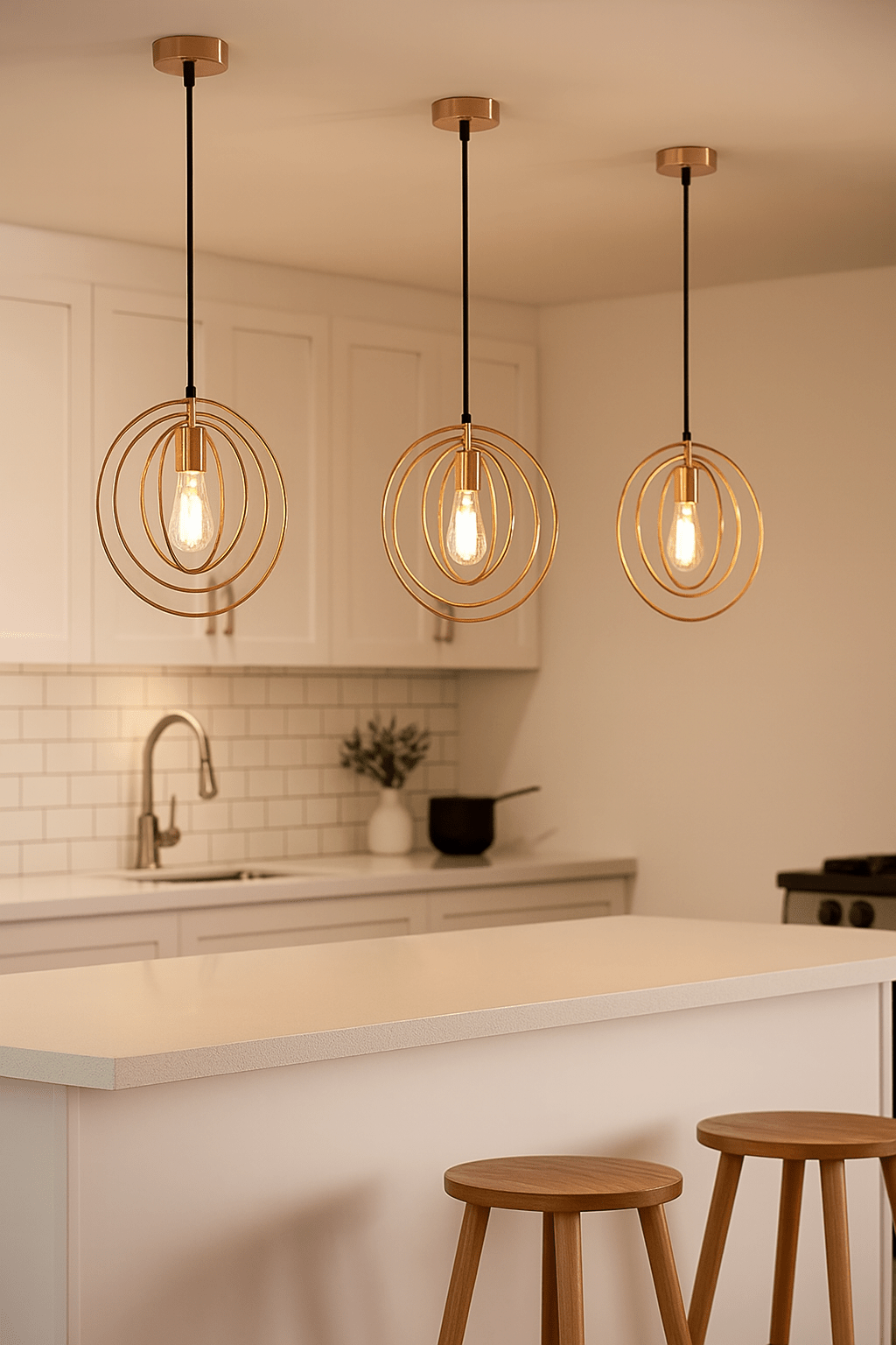 Copper Metal Pendant PEN582