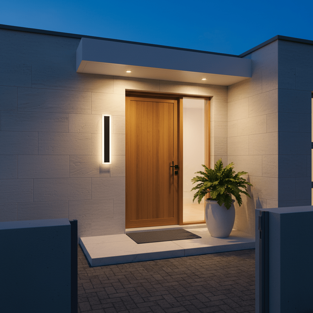 Linear Outdoor LED Wall Light - additional product image