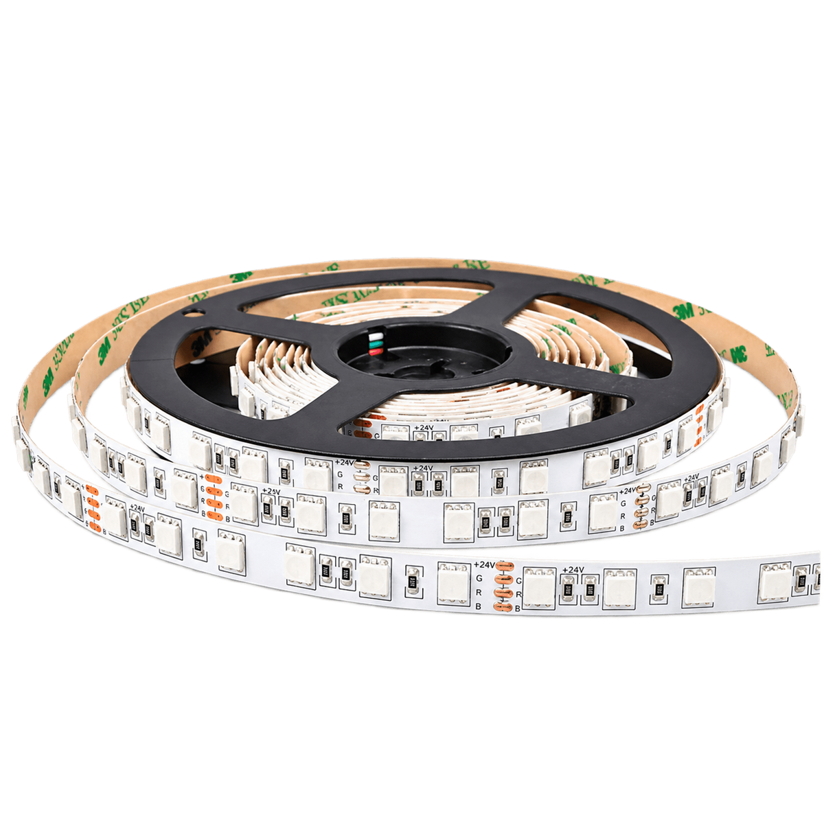 RGB LED Striplight 12V - 5050 Ultra Bright (5m) - IP20 — 1254 × 1254 transparent product image