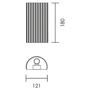 Alice Up & Down Wall Light