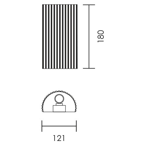 Alice Up & Down Wall Light