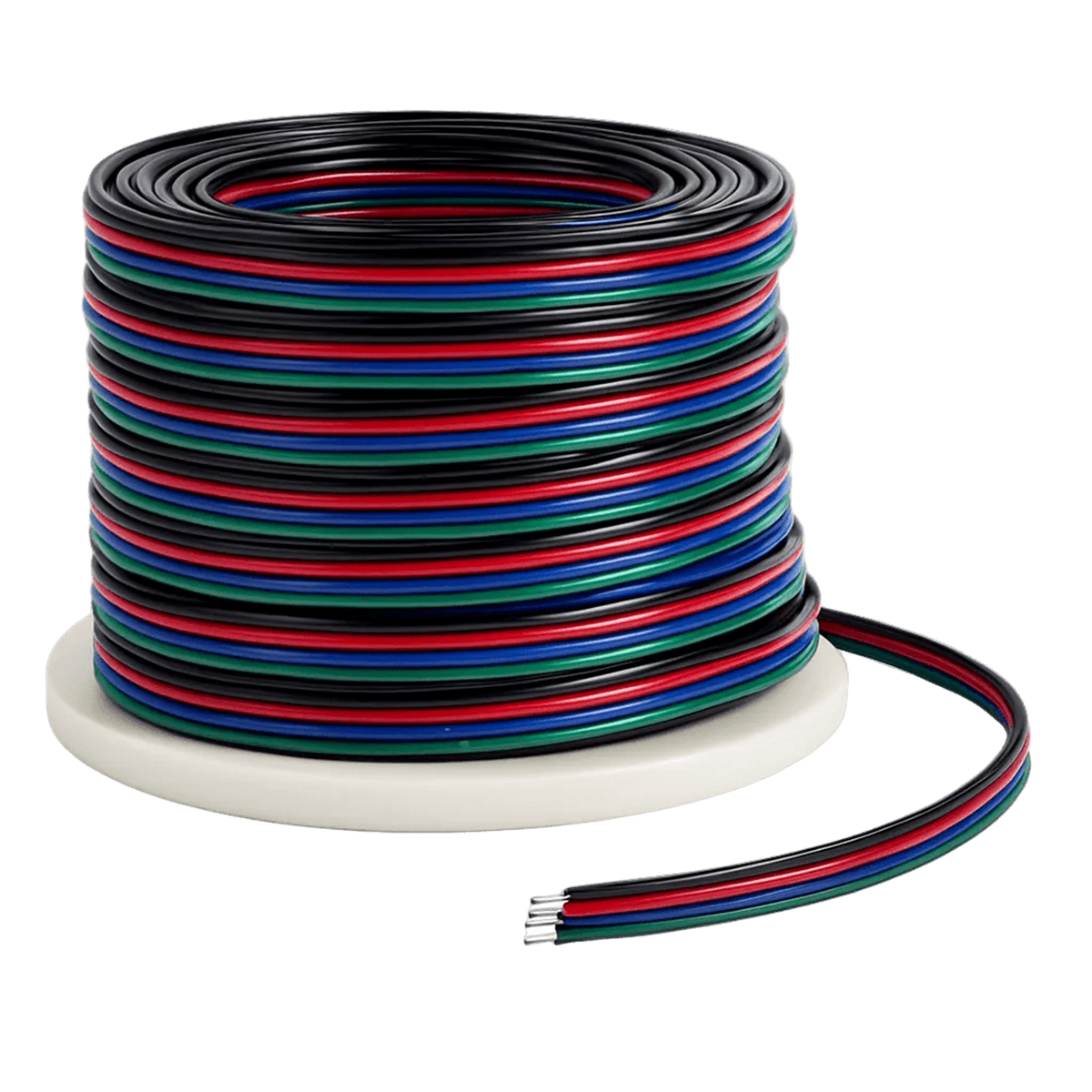 LED RGB Strip Light Extension Wire — 1254 × 1254 transparent product image